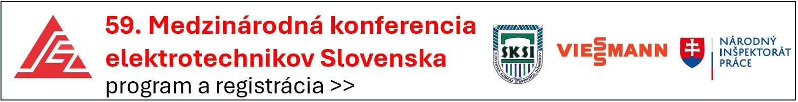59. Medzinárodná konferencia elektrotechnikov Slovenska 59. Medzinárodná konferencia elektrotechnikov Slovenska